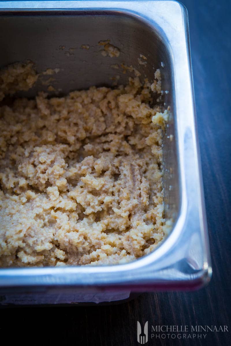 Bread Roe Mixture Soaked 