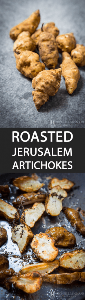 Pin Roasted Jerusalem Artichokes