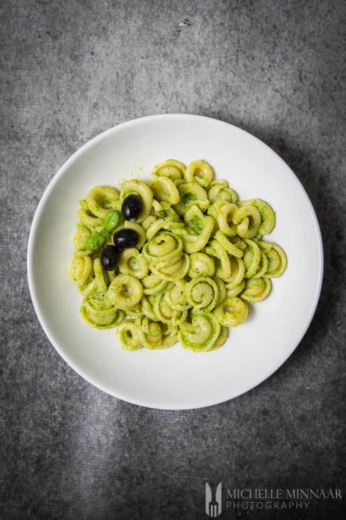 Pasta Avocado Pesto