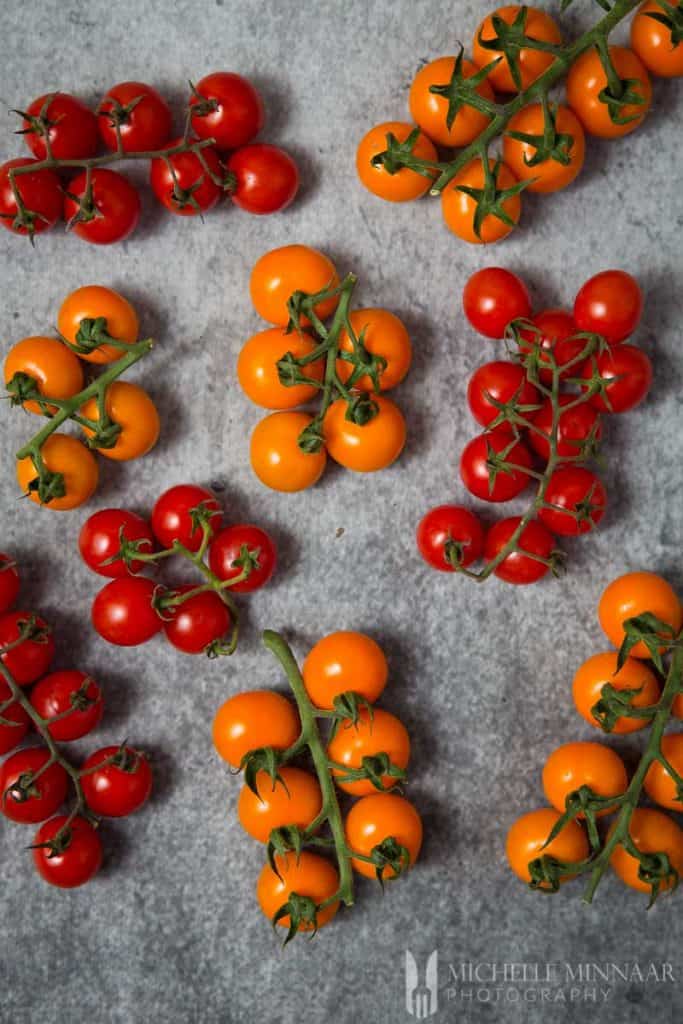 Baby Tomatoes on Vines