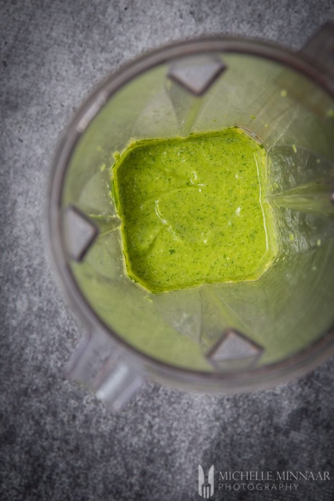 Avocado Pesto Blended