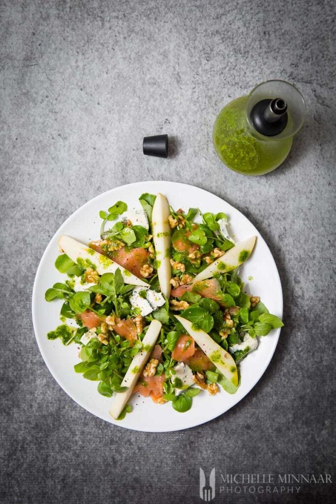 Smoked Salmon Salad Watercress