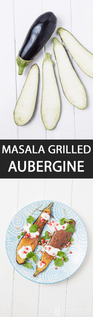 Grilled Aubergine Masala 