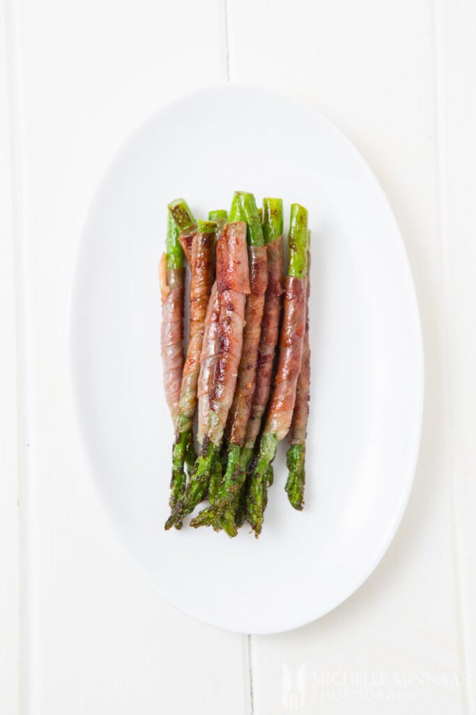 Wrapped In Parma Ham Asparagus