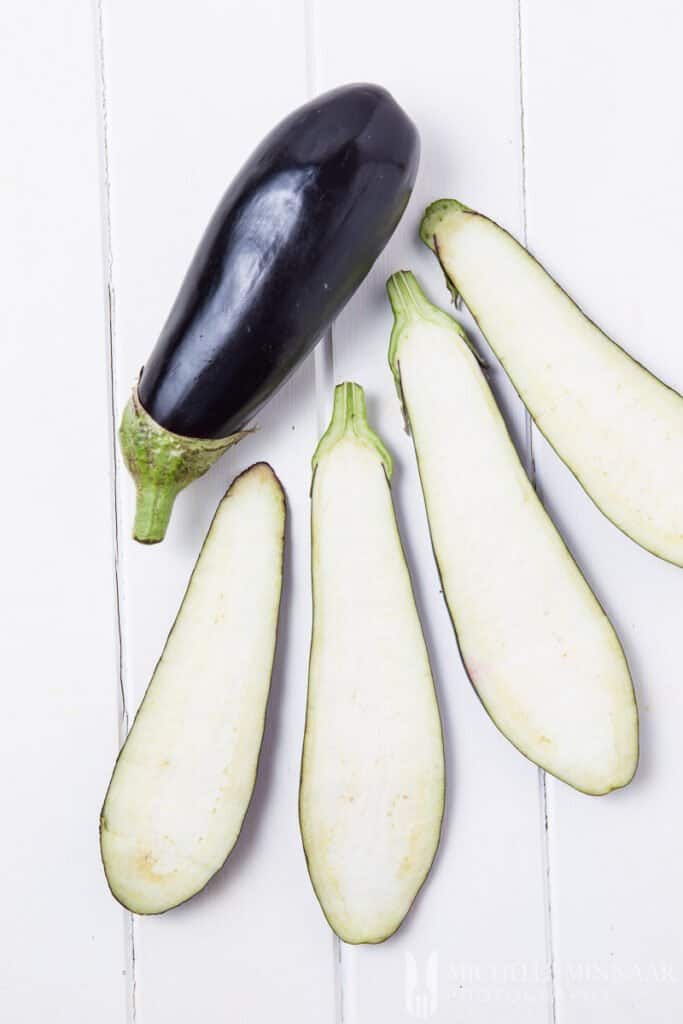 Slices Aubergine 