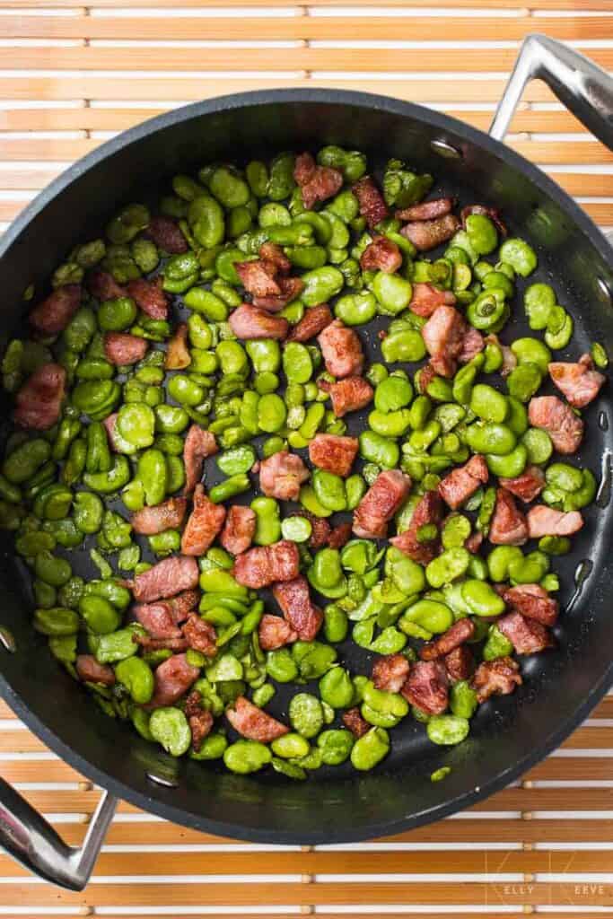 Broadbeans Bacon 