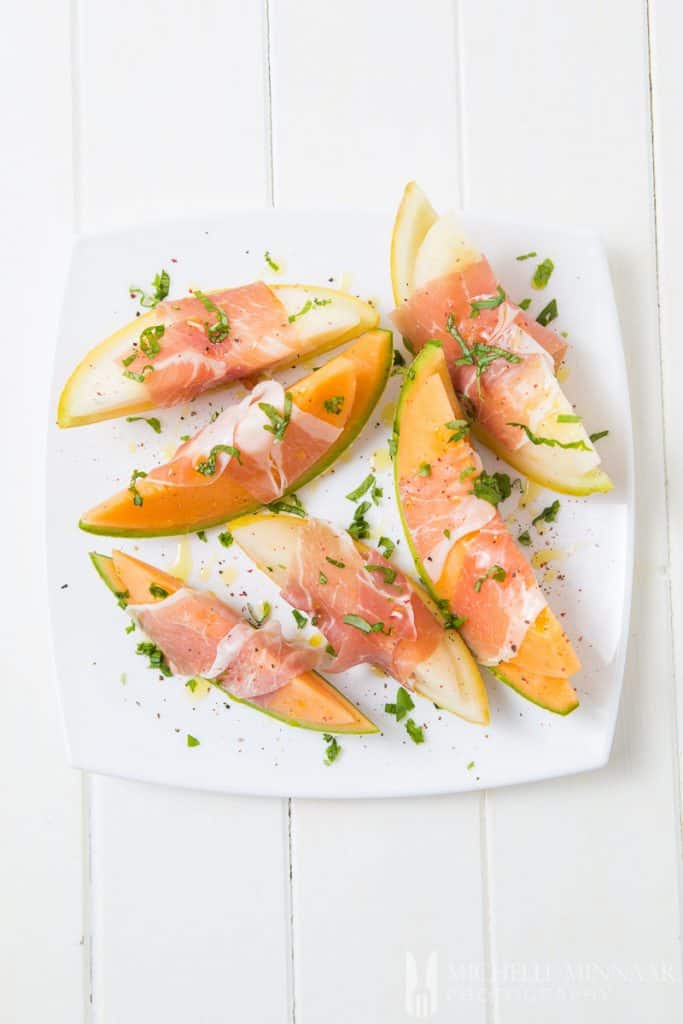 Melon Salad Parma Ham