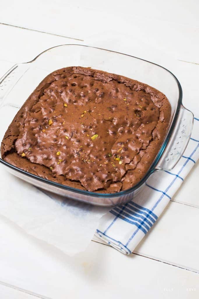 Chocolate Brownie Baked 