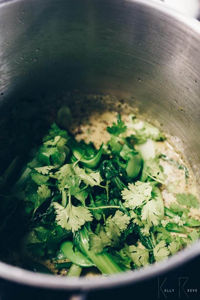 Coriander Adding