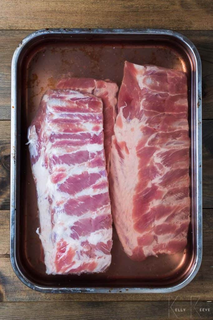 Ribs Brined
