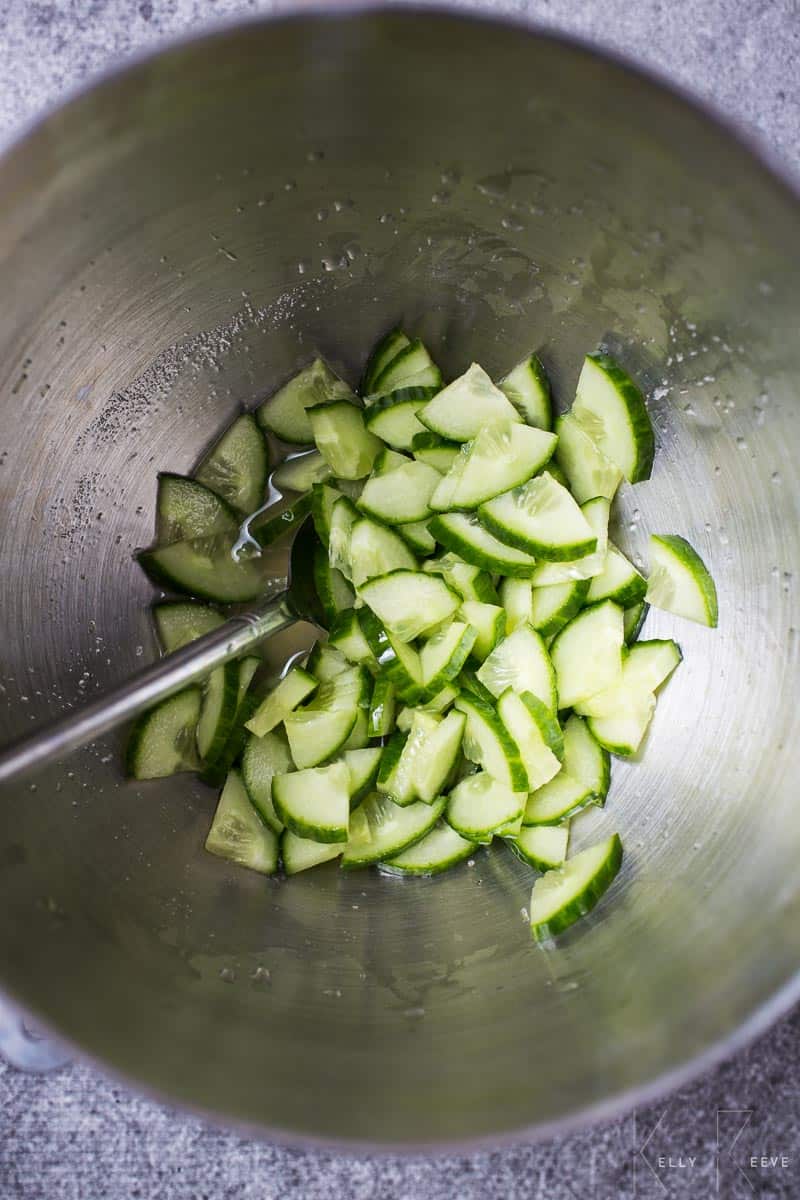 Cucumber Chopped