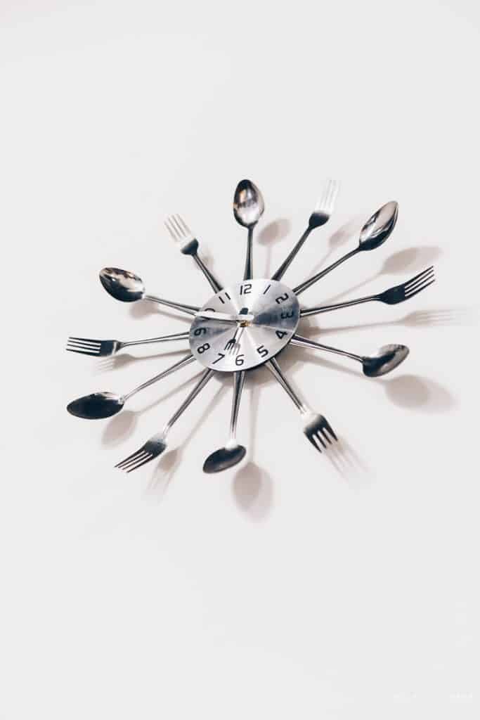 Clock Cutlery 