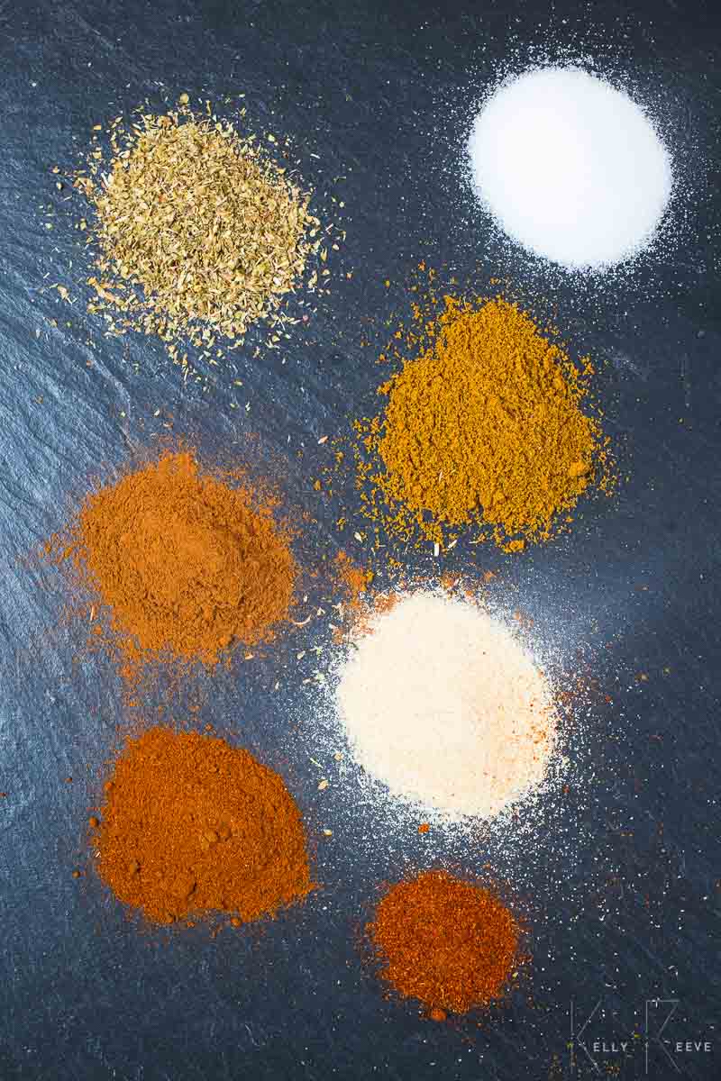 Ground Spices Different 