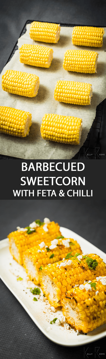 Sweetcorn Barbecued