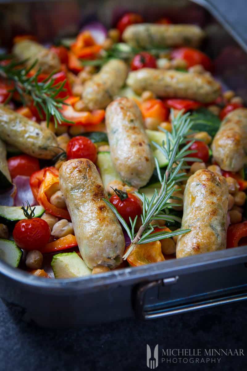 Bake Sausage Vegtray