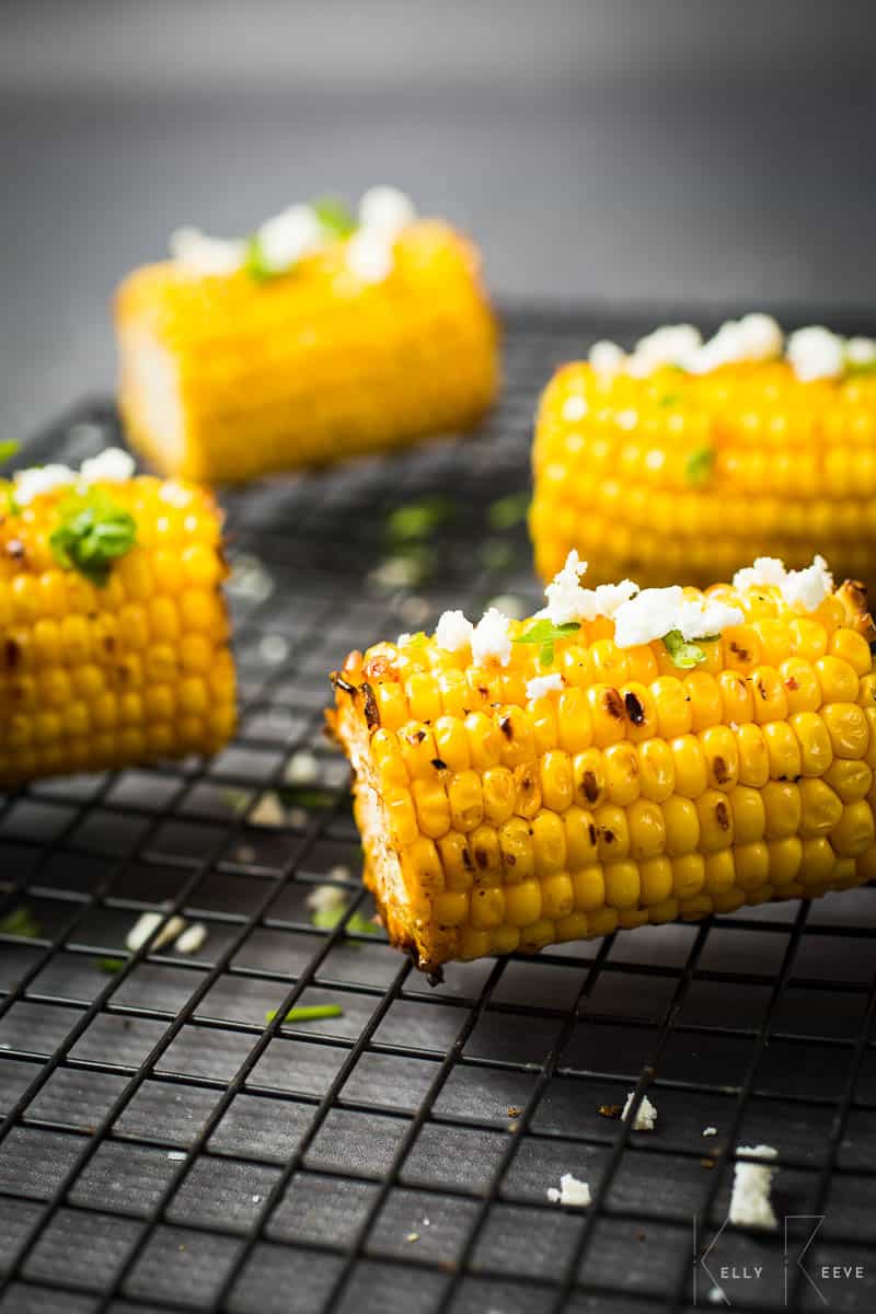 Feta Chilli Sweet Corn