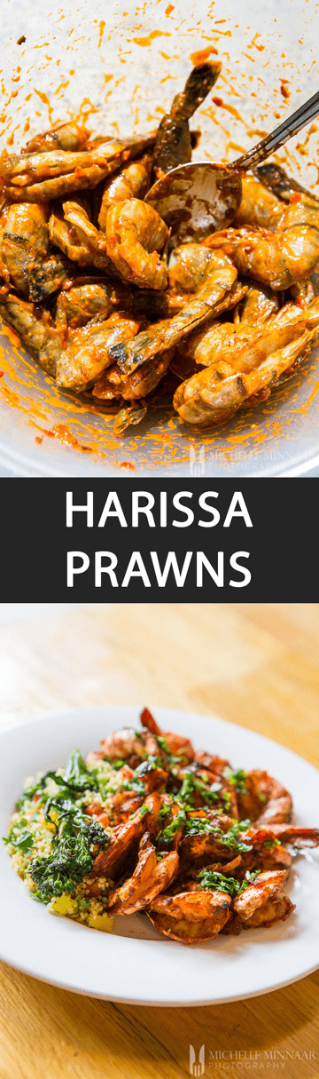 Harrisa Prawns