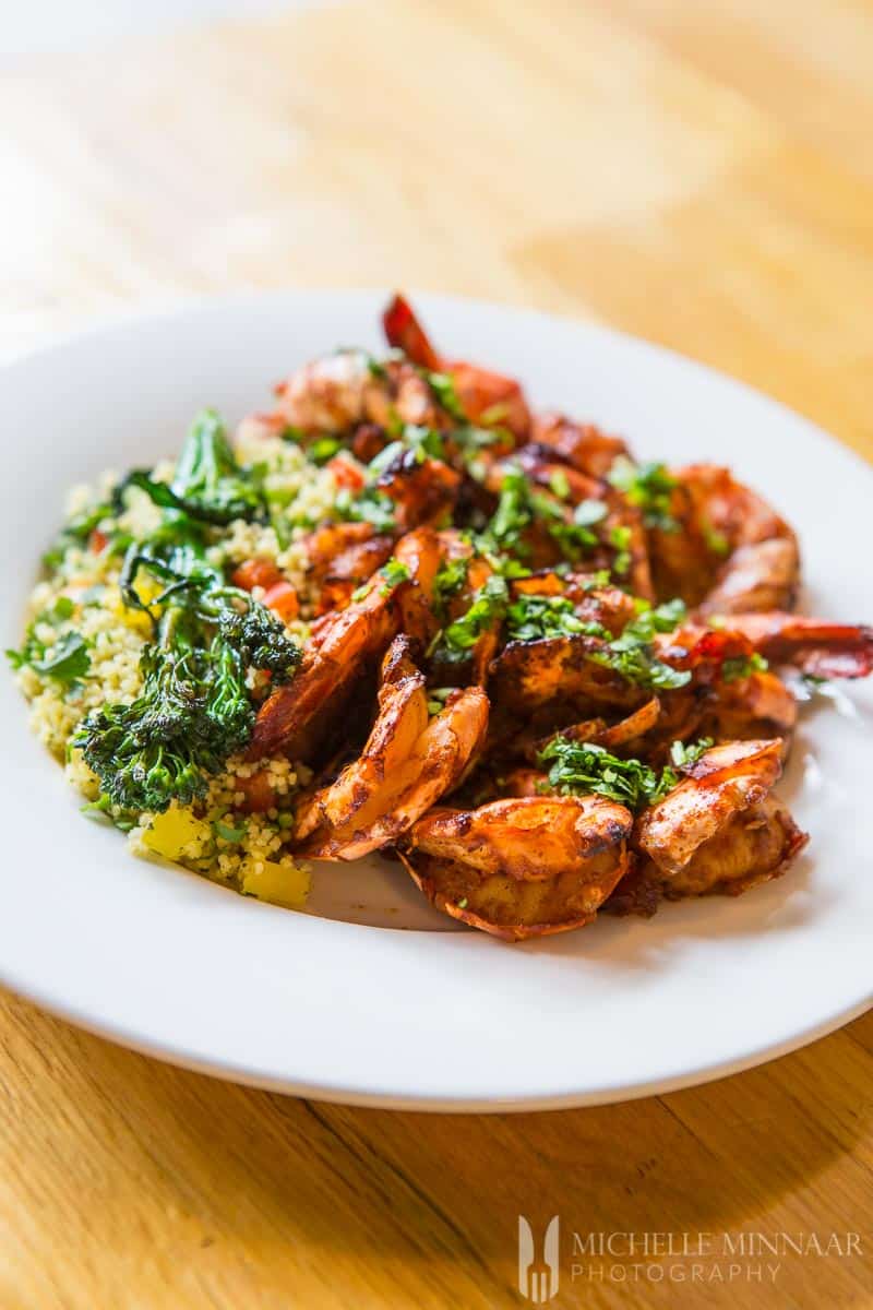 Prawns Harissa 