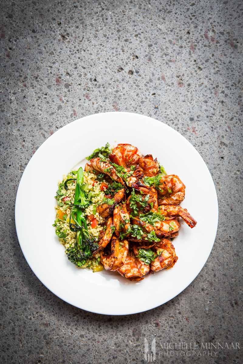 Prawns Couscous