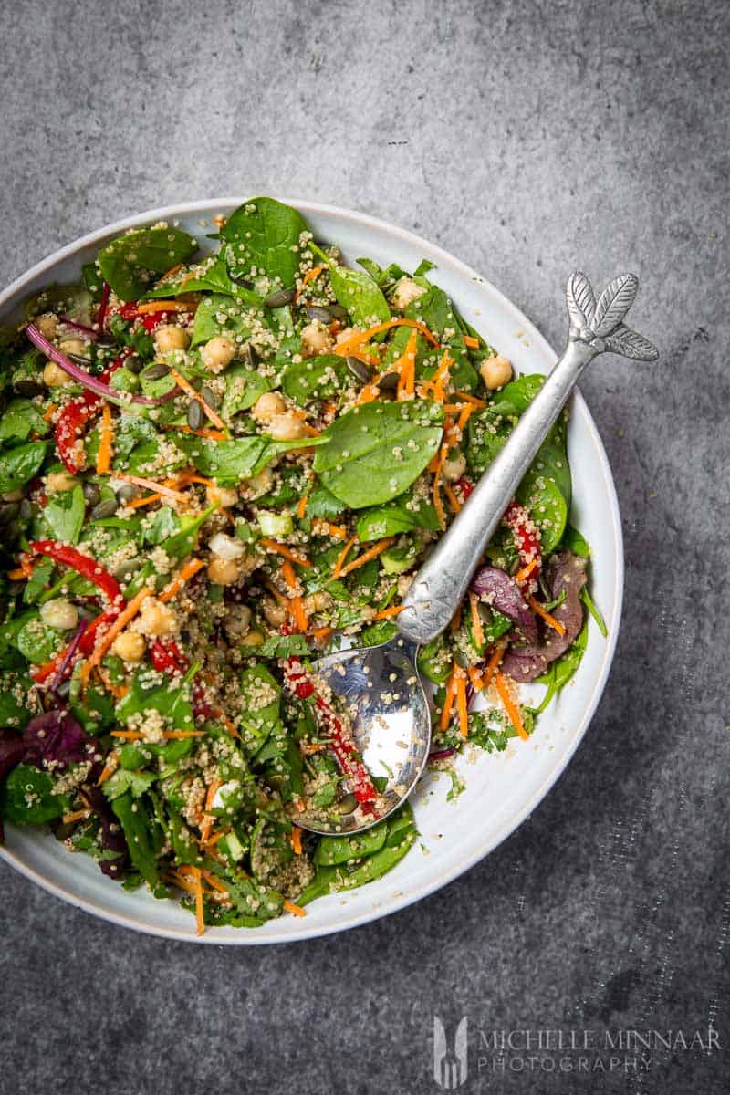 Salad Rainbow Quinoa