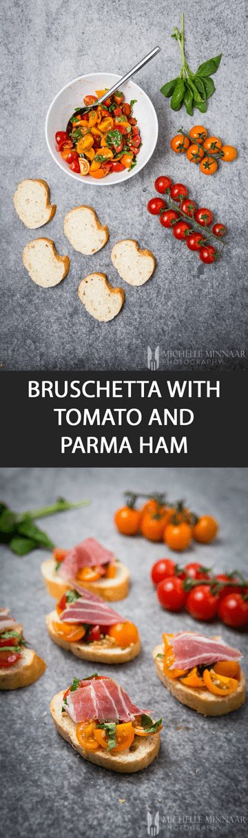 Bruschetta Parma Ham