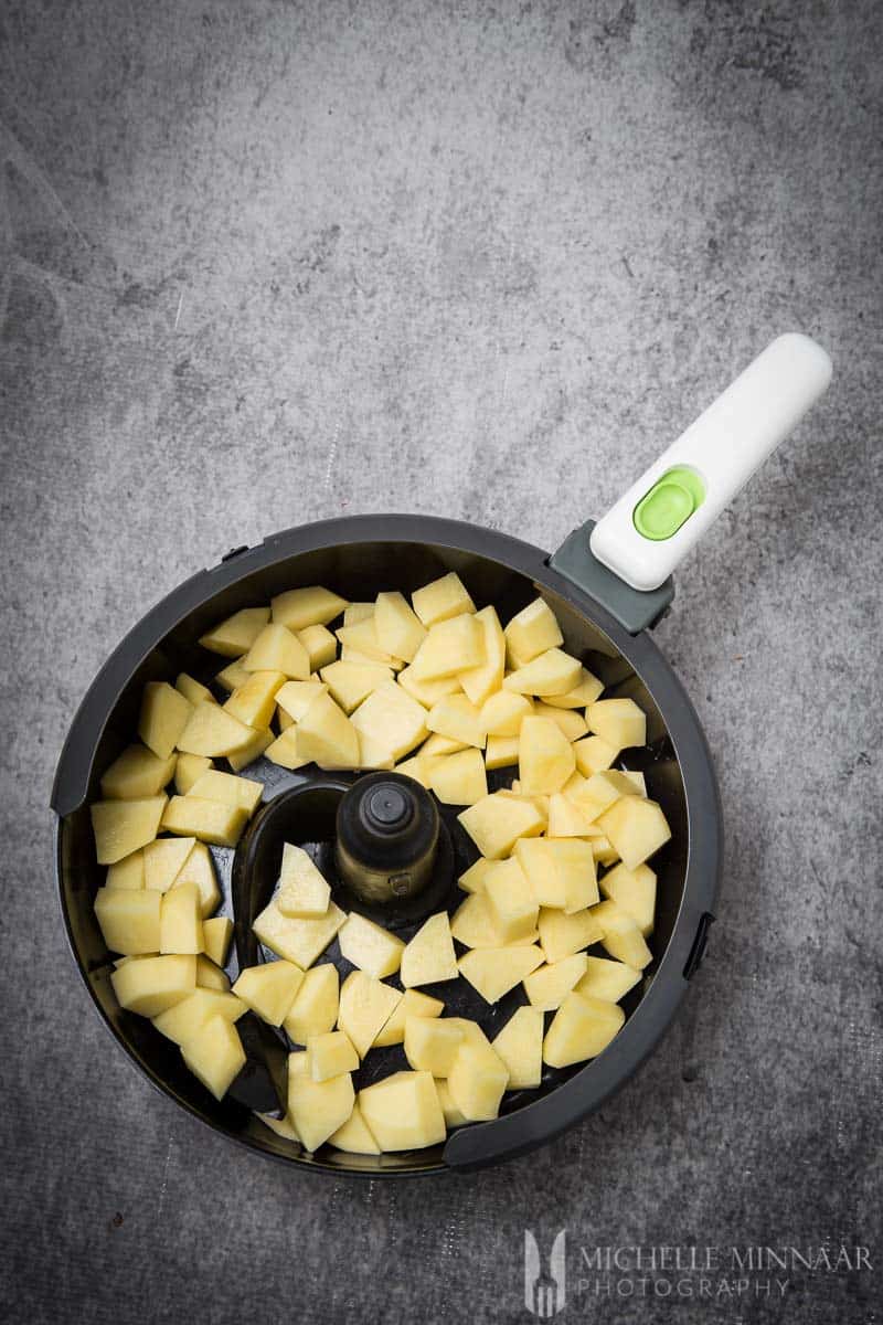Potatoes Cubed