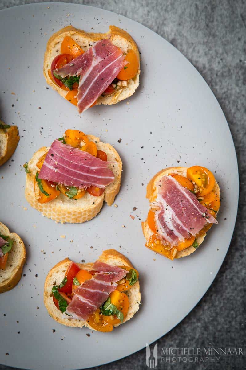 Canapes Italian