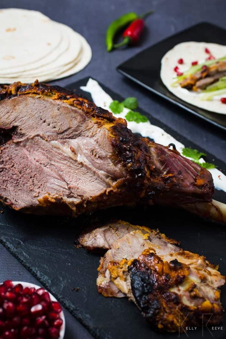 Indian Roast Leg Of Lamb - A Family Roast Dinner An Indian Twist