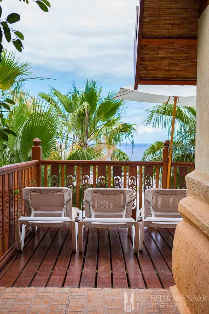 Loungers at Siam Park