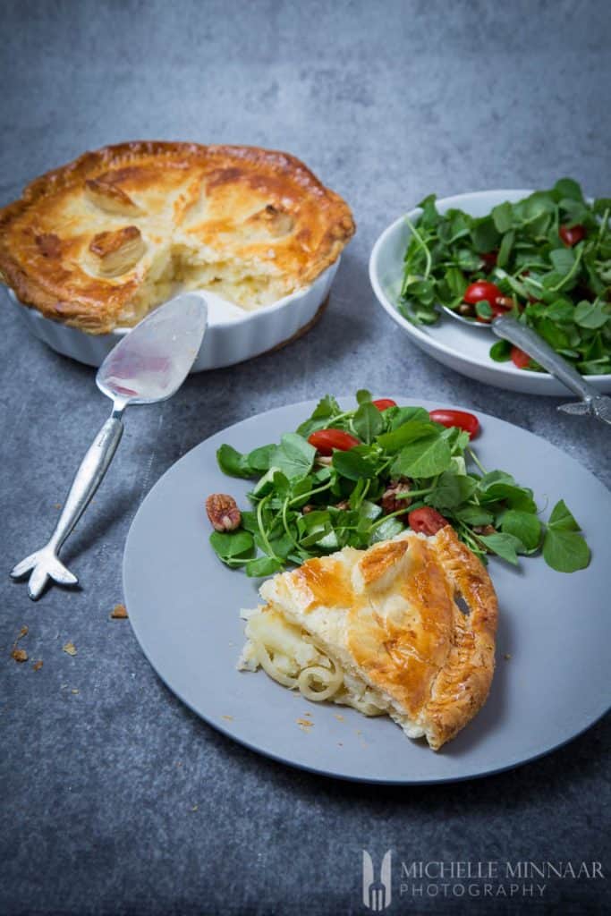Lancashire Butter Pie - A Traditional Recipe With Potato And Onion Filling