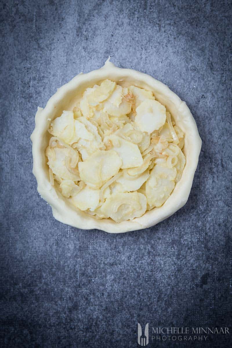 Onion Pie Filling Potato 