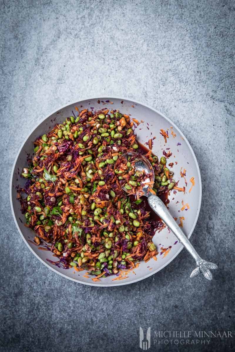Rainbow Salad Shredded