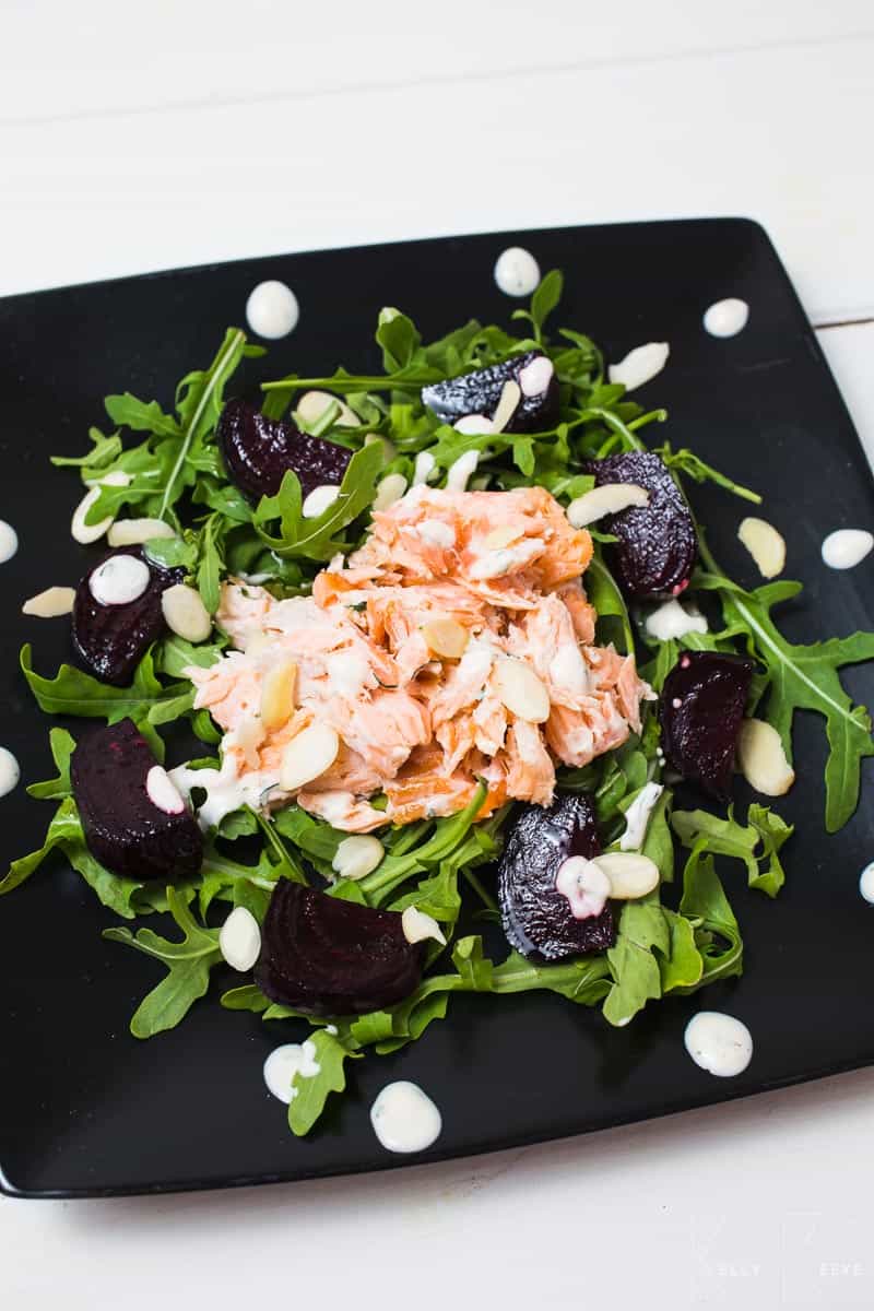 Salmon Salad Smoked