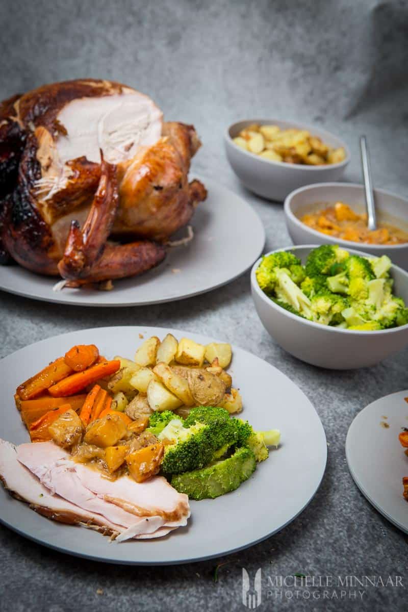 Turkey Dinner Xmas