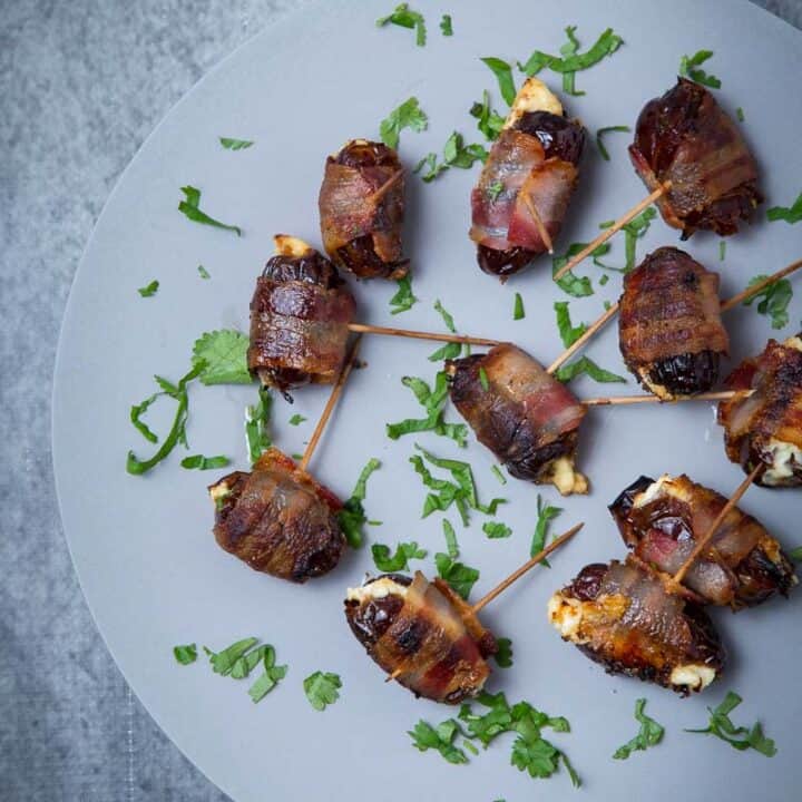 Cream Cheese Bacon Wrapped Dates