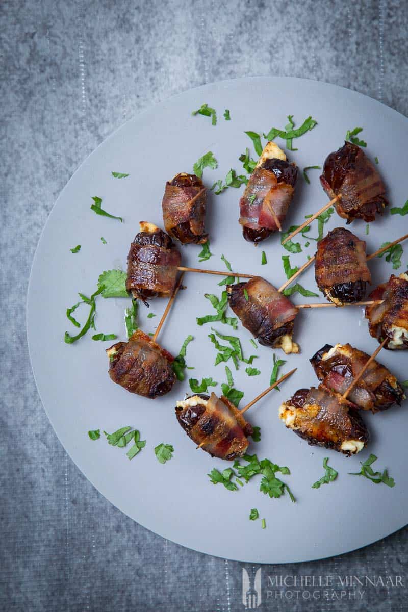 Cream Cheese Bacon Wrapped Dates