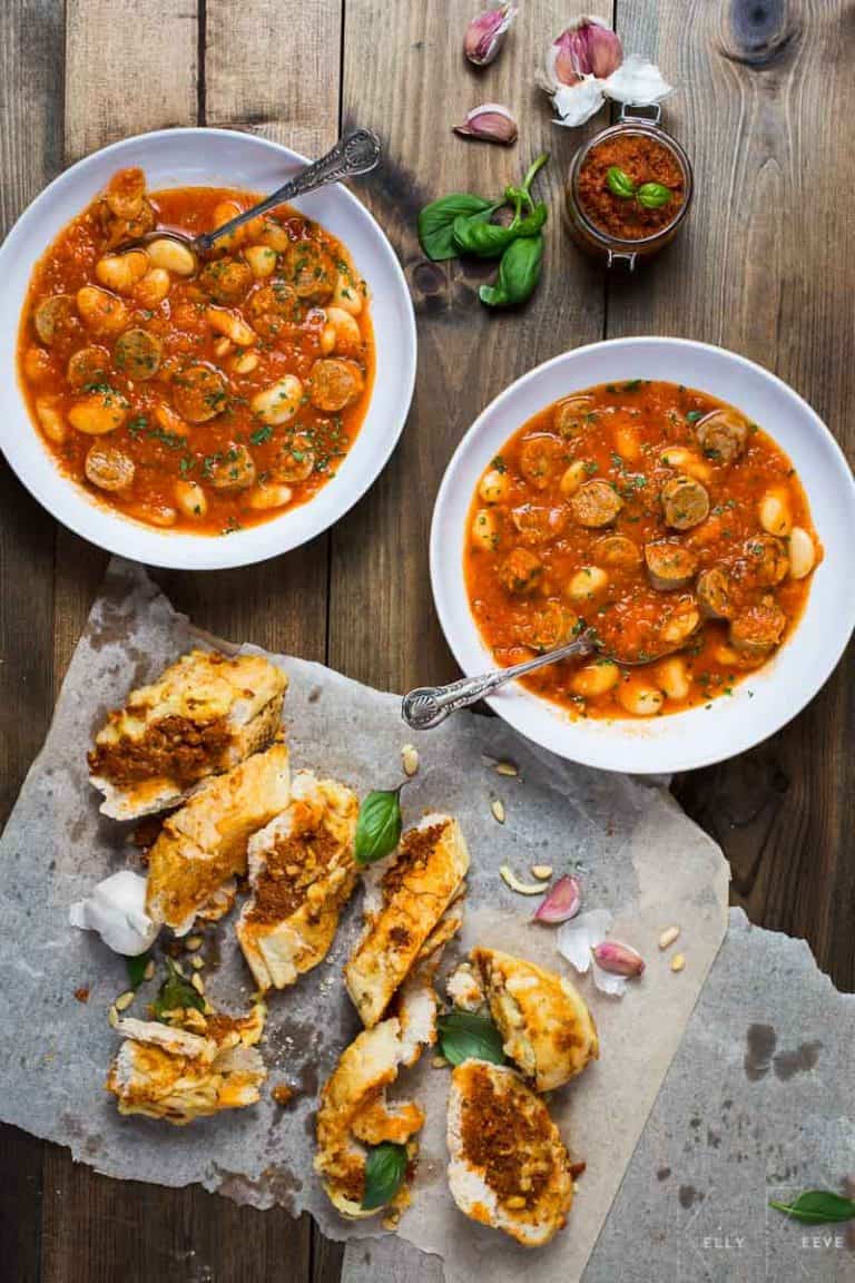 Sausage Soup With Butter Beans A Traditional Italian Recipe For Everyone