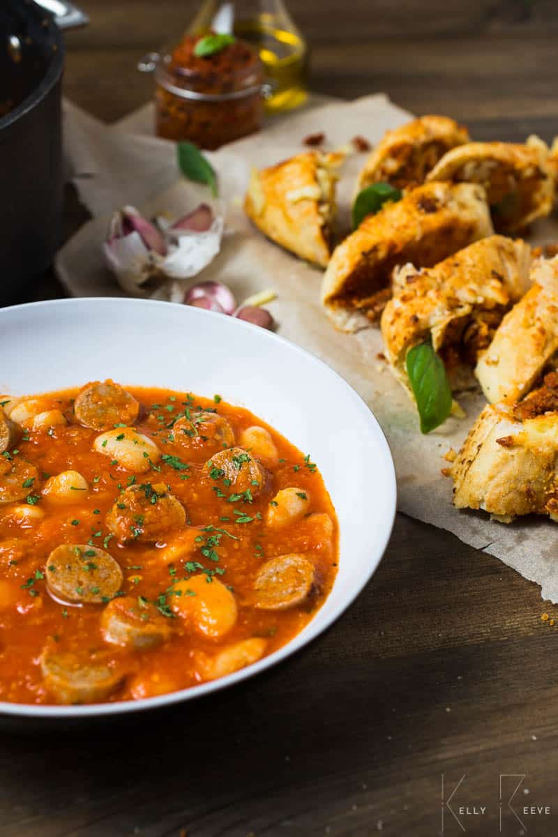 Bread Lunch Soup 