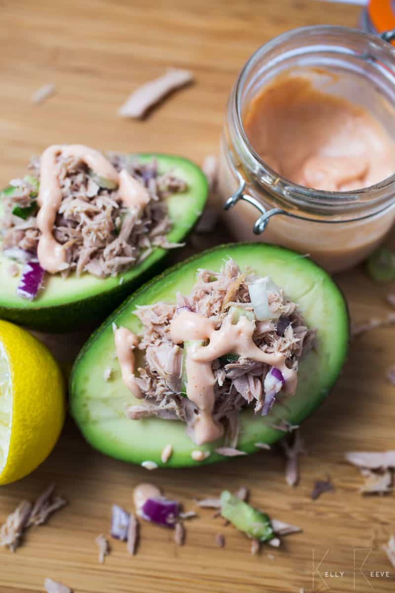 Stuffed Avocado Tuna