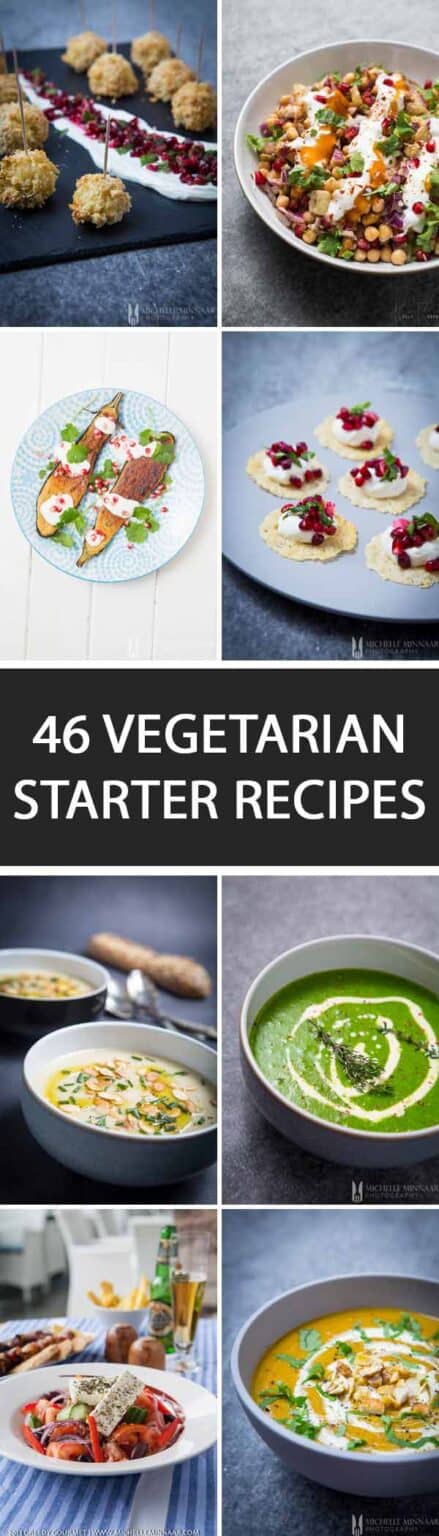 46 Vegetarian Starter Recipes - Cook These And Enjoy A Meat Free Life