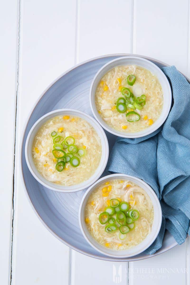 Chinese Corn Soup with Chicken (鸡蛋玉米羹)