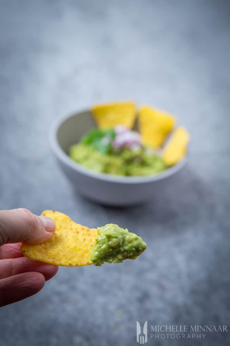 Tortilla Bite Guacamole