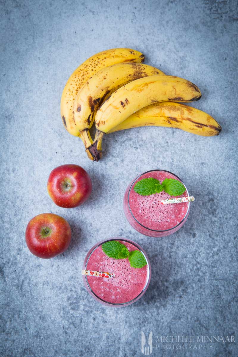 Apple Banana Cranberry Smoothie