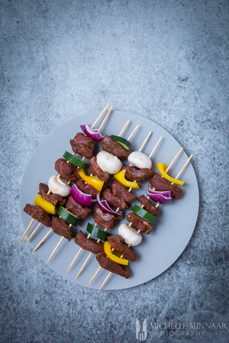 Venison Skewers