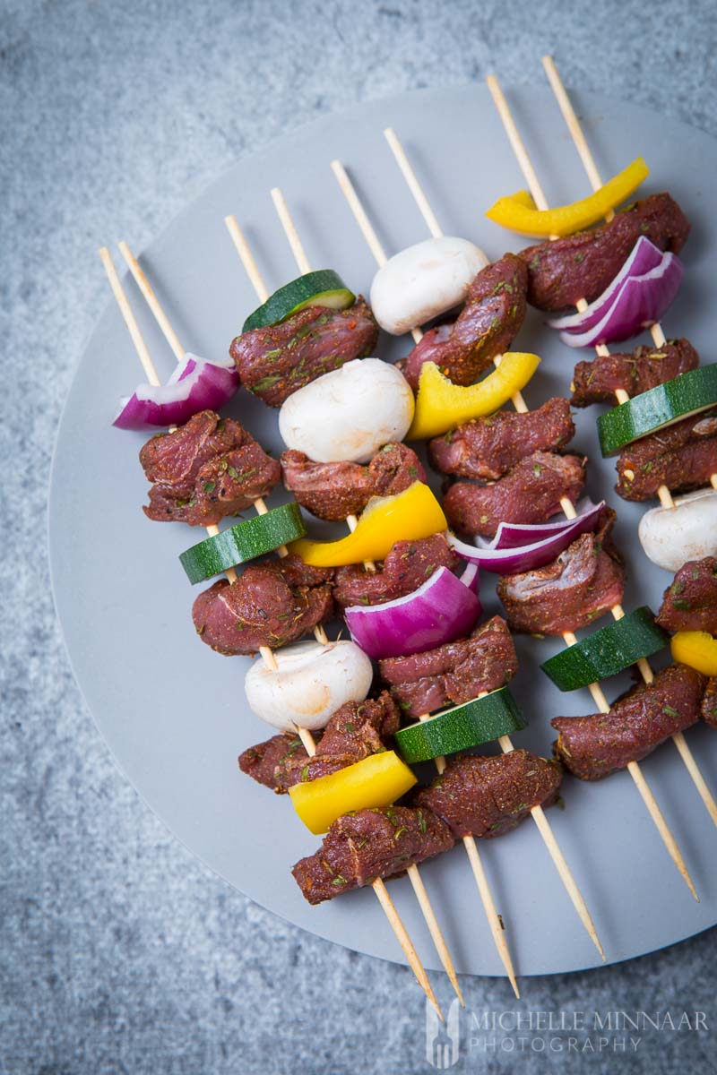 Bbq Venison Kebabs