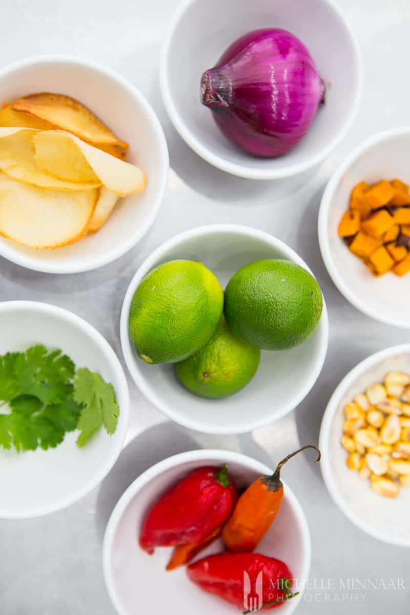 Ingredients Ceviche 