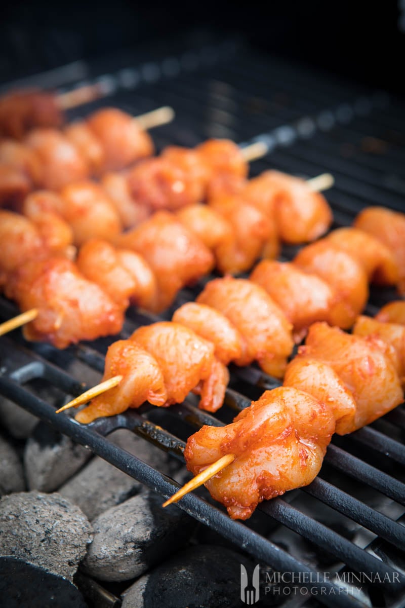 Barbecue Chicken Skewer