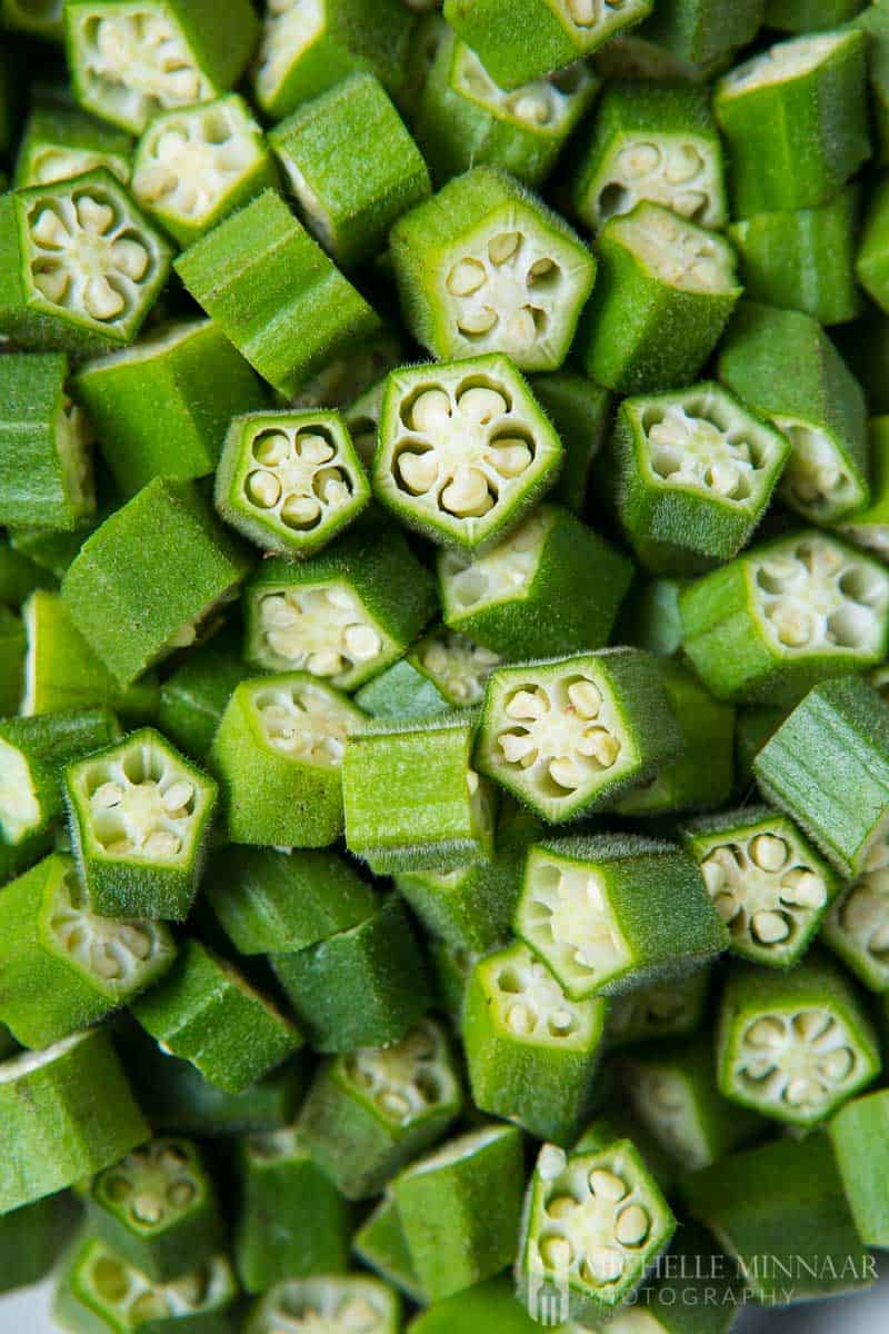 Okra Chopped