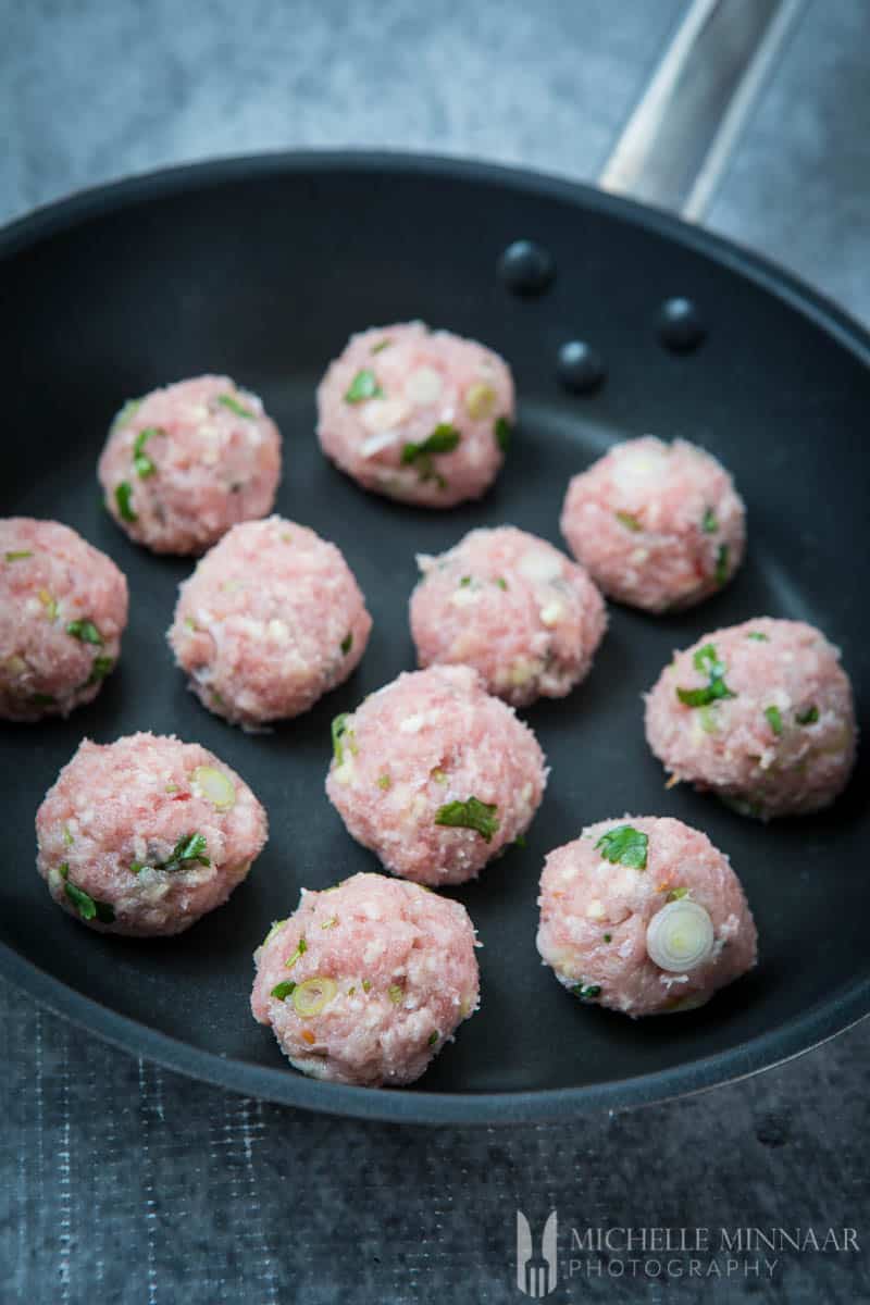 Pan Meatballs