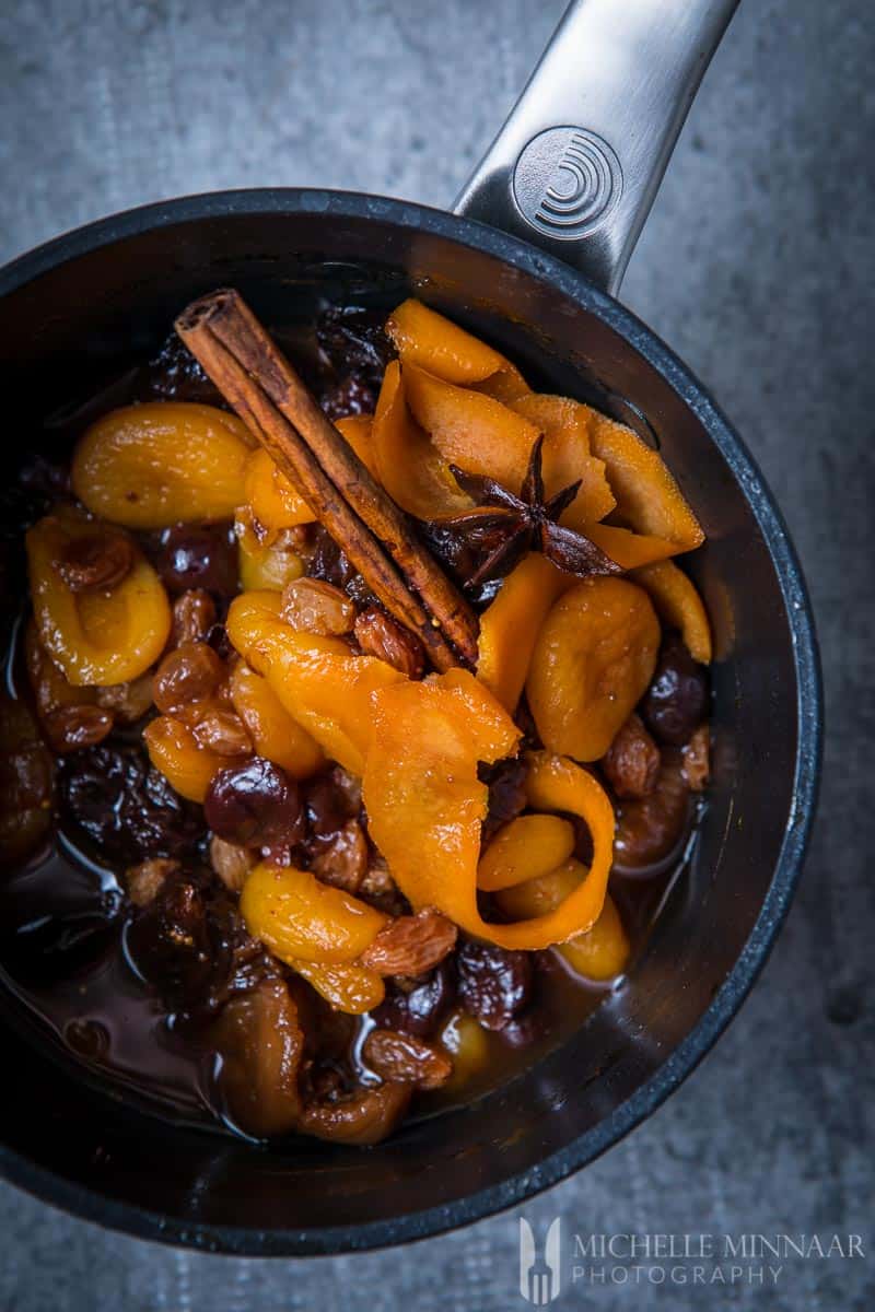 Spiced Fruit Stewed Dried 